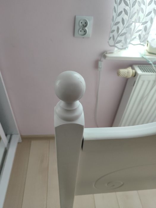 Łóżko Małżeńskie białe