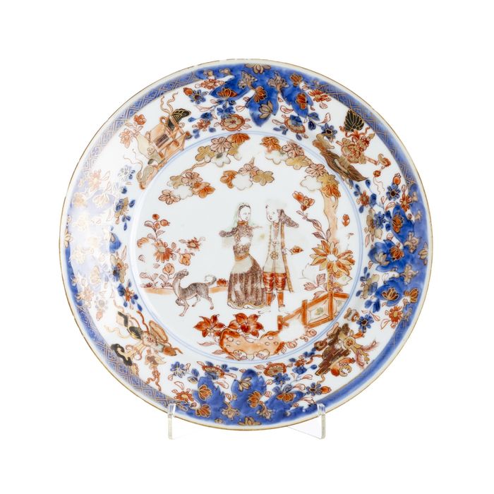 Porcelana chinesa - Prato Imari - Governador Duff - Século XVIII
