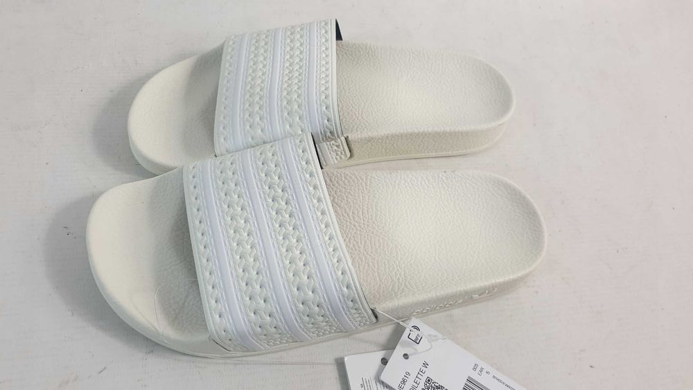 adidas Klapki adilette Slides IE9619 Białyr.39