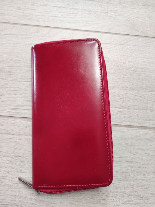 Portfel skórzany damski