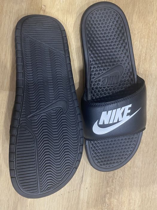 Тапки шльопанці сандали чоловічі43р27см Nike Black Originaj Найк Ідеал
