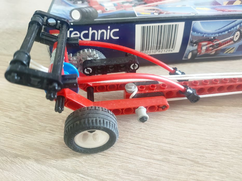 LEGO Technic 2129 Blast-Off Dragster z Pudełkiem