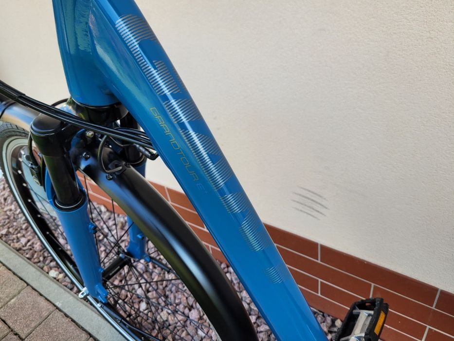 Rower elektryczny GIANT GRANDTOUR E+ 2 * jak nowy 344km * Yamaha * M