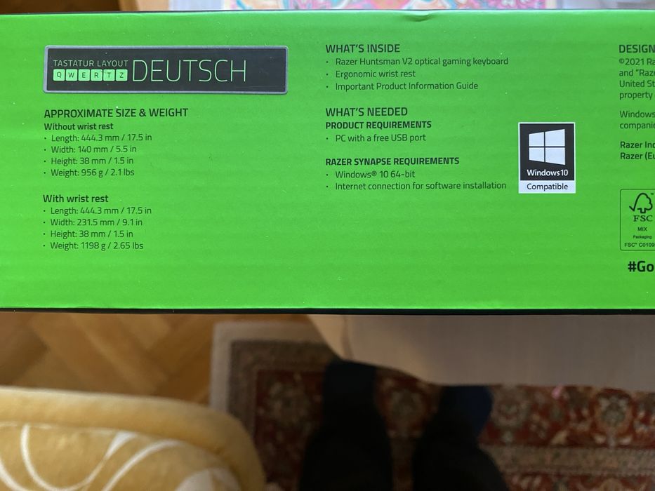 Klawiatura Razer Huntsman V2