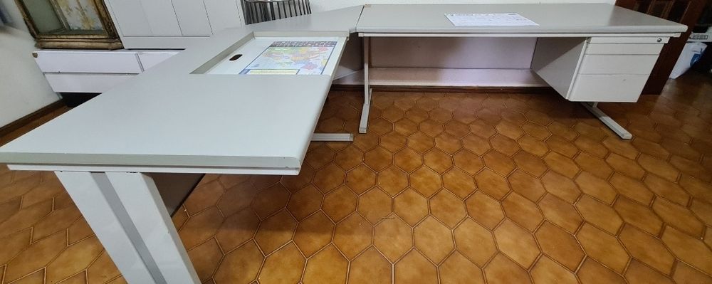 Secretárias 2 lados em L