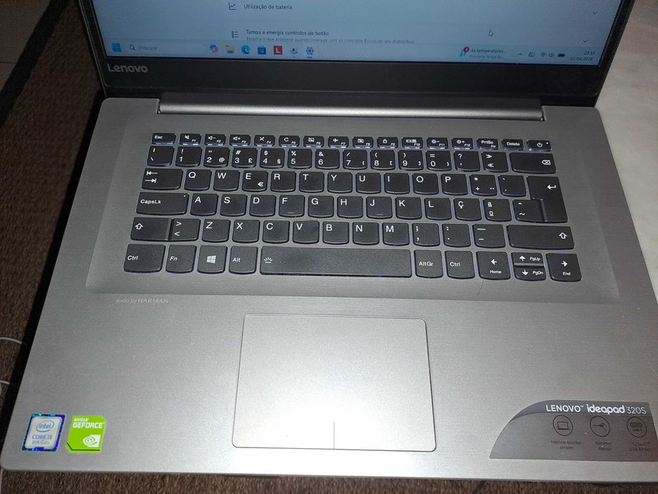 Lenovo 320S 15IKB I5 Geração Windows11 256 Gb SSD 8 Gb Ram c/Novo Garantia