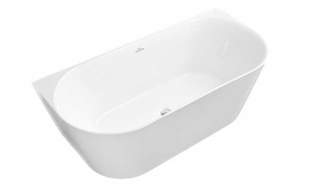 BRAIDER Wanna Wolnostojąca Przyścienna RESTIA SLIM 170x80 cm Biała