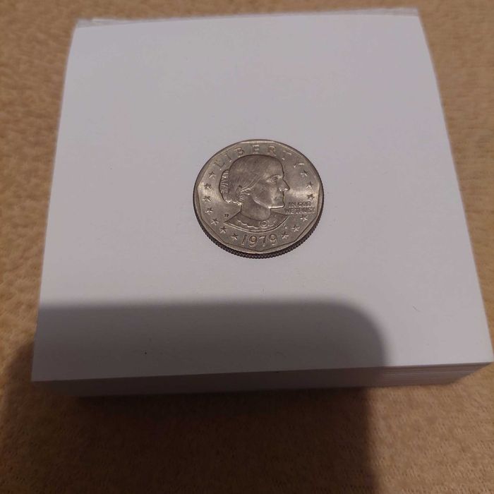 Monety dolary USA  - łącznie 7 sztuk