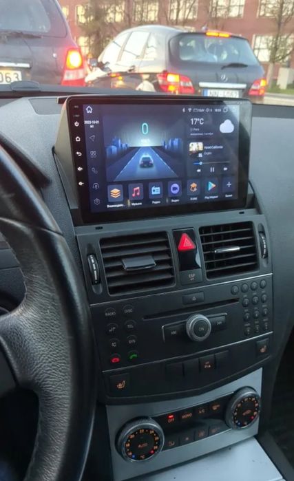 Entregas grátis Zona Grande Porto Rádio Android 14 Mercedes W204