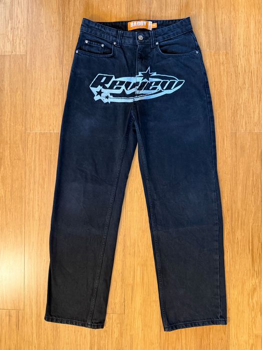 Spodnie Review Baggy, dżinsy, szerokie, rozmiar: 28