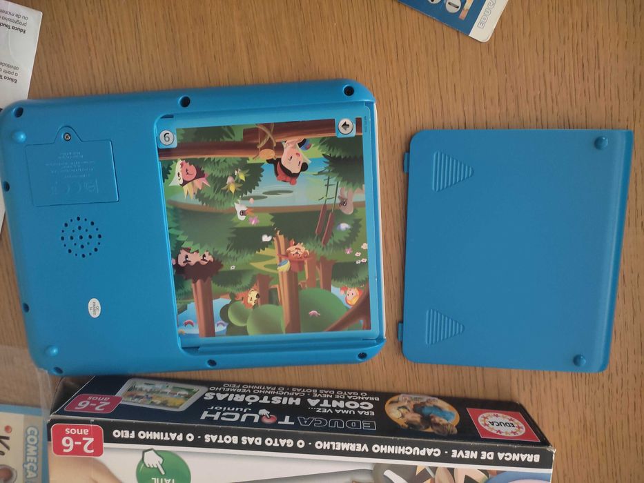 Jogos educativos - Tablet touch júnior da Educa