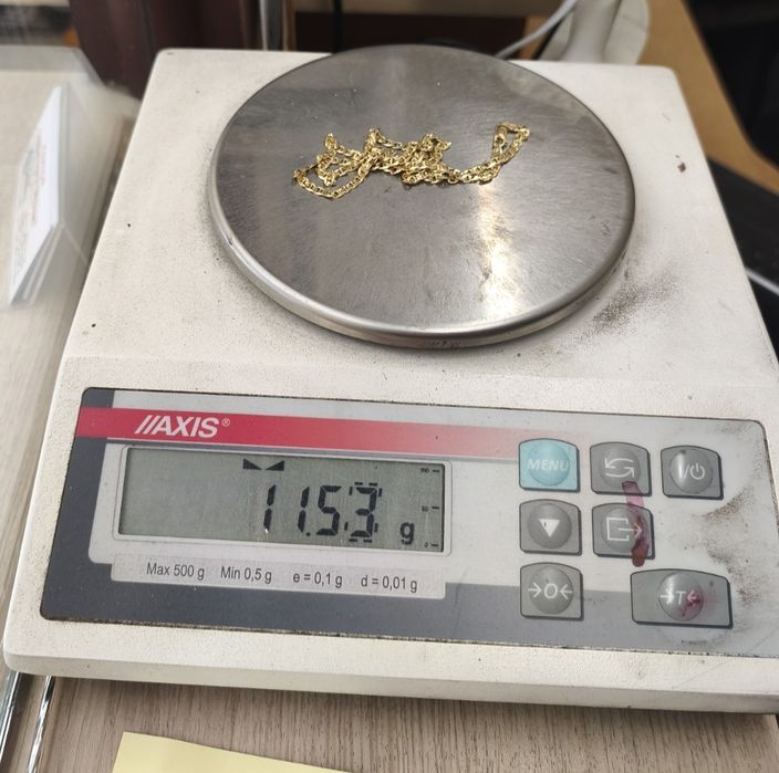 Nowy piękny złoty łańcuch Gucci 585 14k 11.53gr 55cm unikat!?