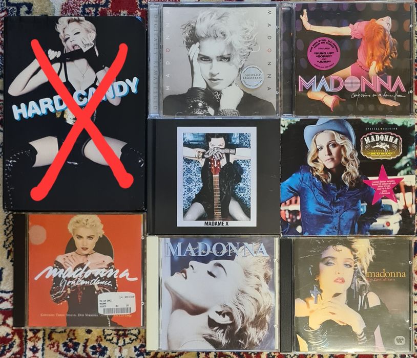 Madonna фірмові CD/DVD/Single