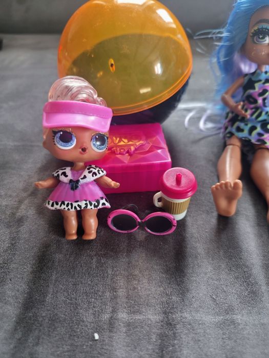 Lalka L.O.L Suprice  i Mattel - zestaw