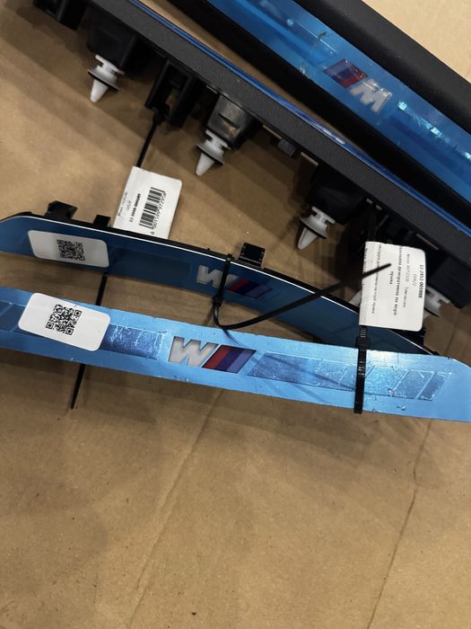 Накладки на пороги BMW G01 G02 X3 X4