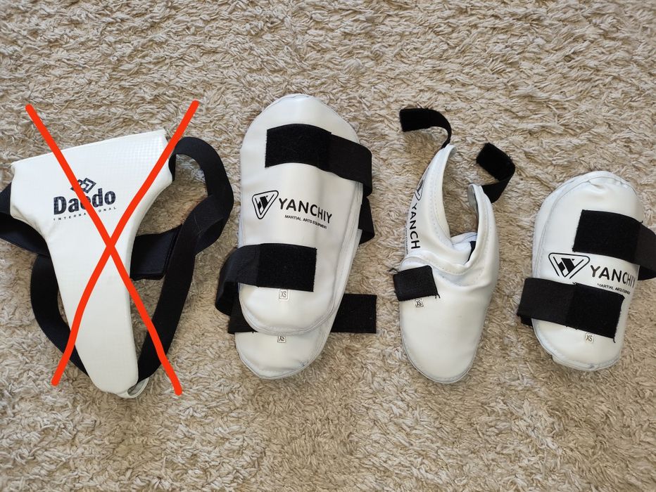 Захист екіпіровка на тхеквондо