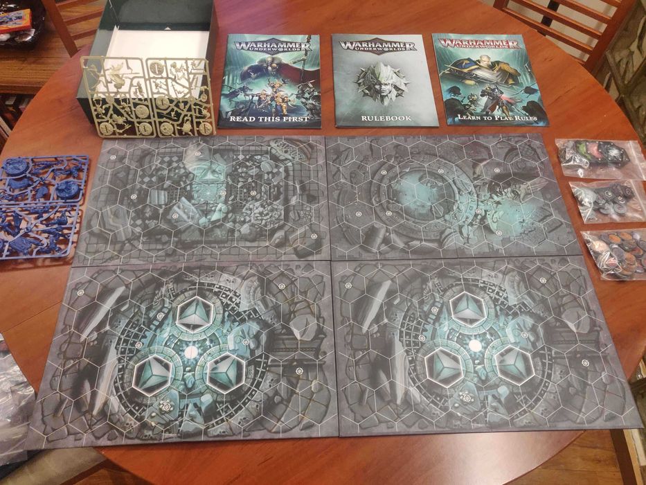 Sets Warhammer Underworld como novos mas incompletos