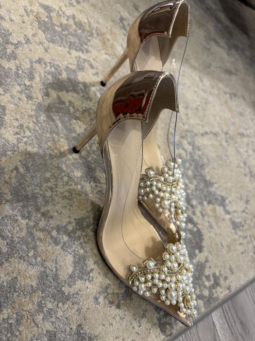 Туфлі лодочки прозорі