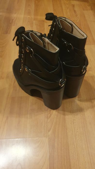 Botki, high heels r42/26,5cm
