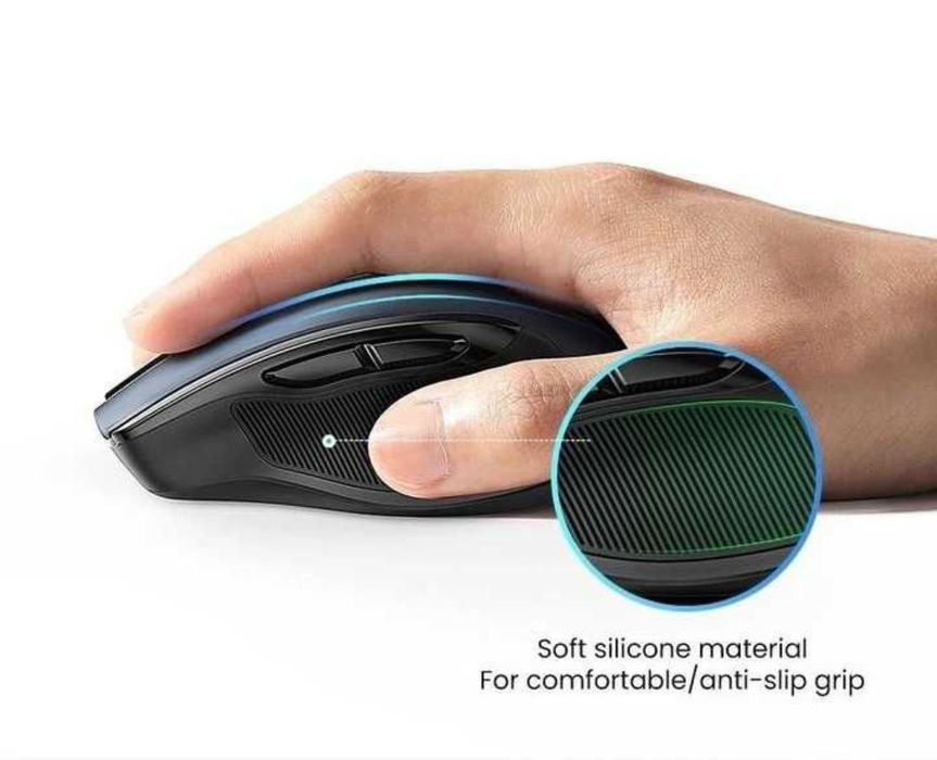 Bluetooth мишка бездротова  Ugreen 2в1  5.0/2.4ГЦ (4000 DPI)