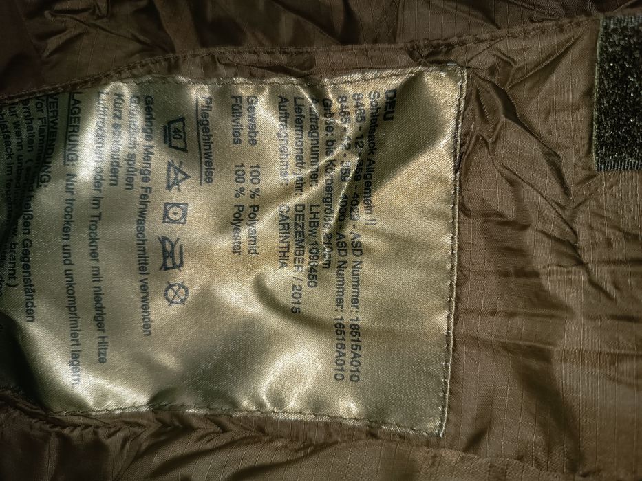 Спальний мішок Schlafsack Allgemein 2 аналог Carinthia defence 4