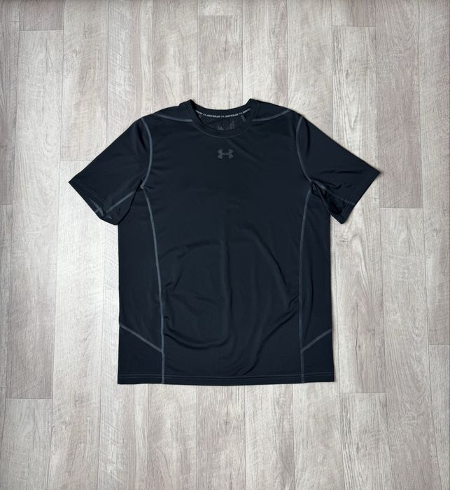Футболка Under Armour размер L оригинал спортивная чёрная мужская андер армор dri-fit