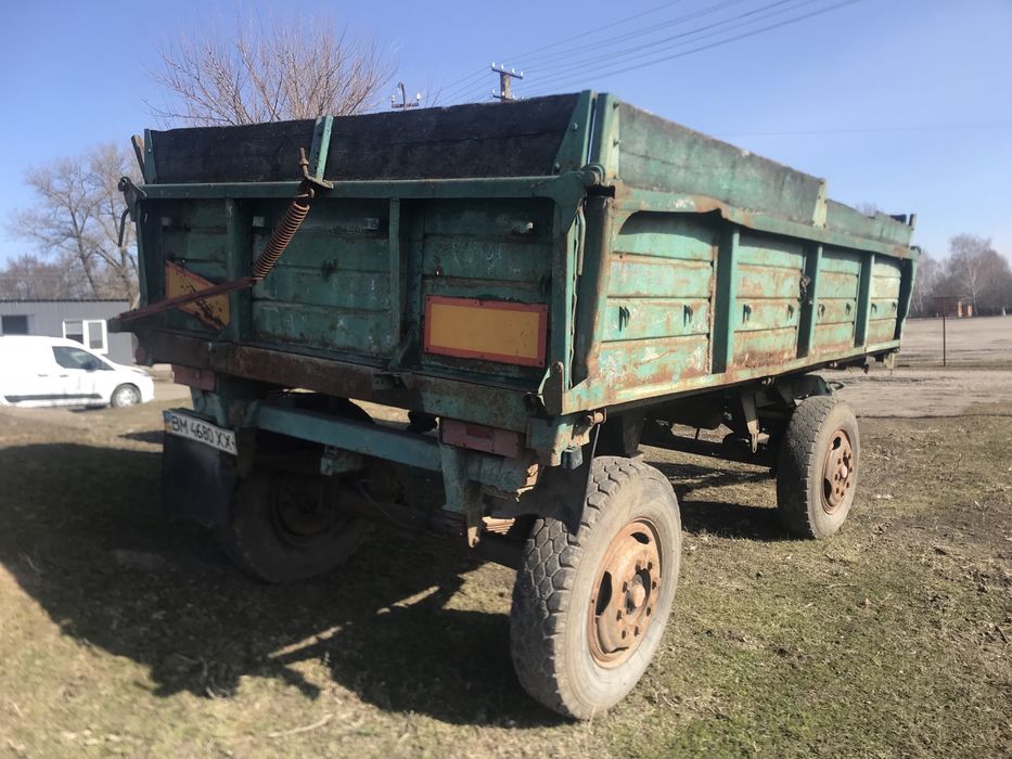Самосвальний причіп зил