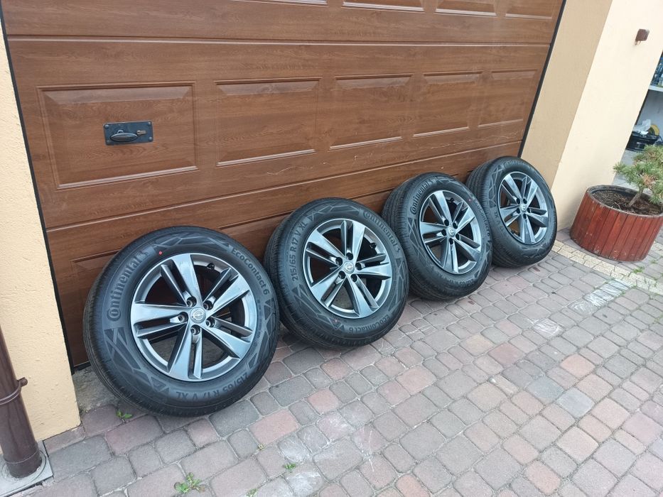 Koła letnie Opel Grandland 5x108 17 215/65/17 Continental