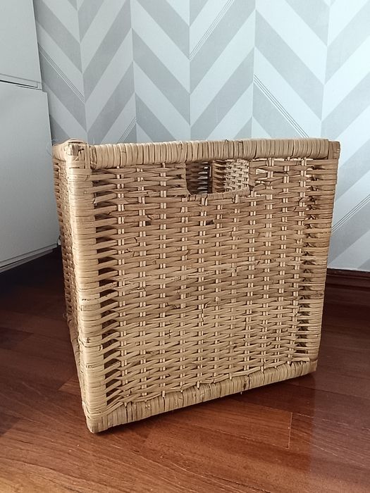 Caixa vime/ráfia IKEA