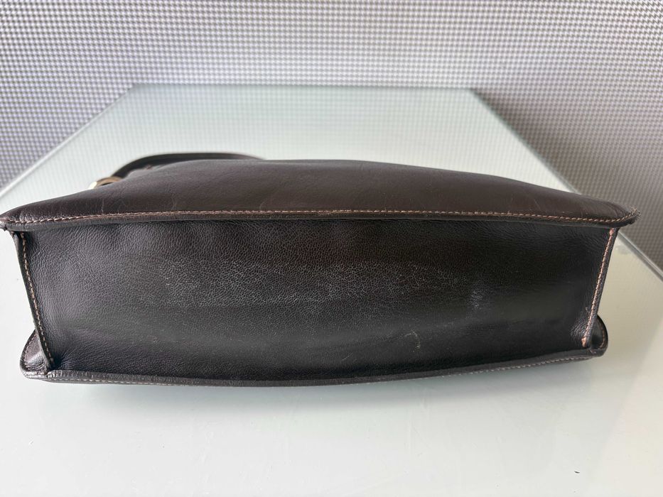 Mala Furla castanha autêntica