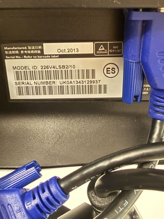 Monitor Philips 21.5” Full HD – Funcional