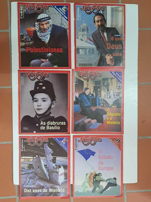 114 Revistas Suplemento do jornal EXPRESSO - 1990 até 2001