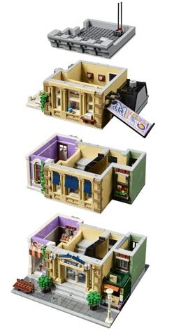 Lego Modulares 10278, 10270, 10255