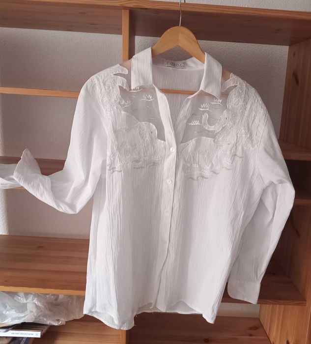 Blusa branca L/XL