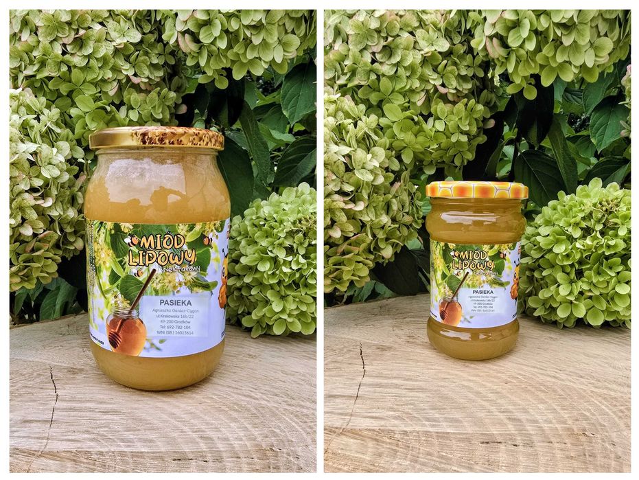 Miód lipowy 2025 z Polskiej pasieki