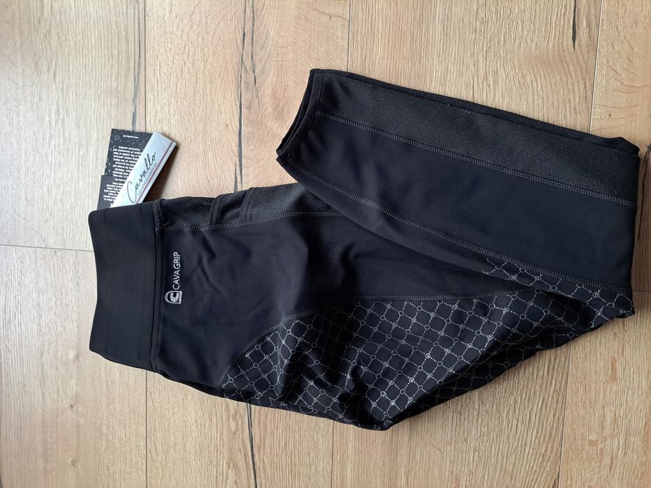 Nowe bryczesy leginsy breginsy jeździeckie Cavallo rozm 42