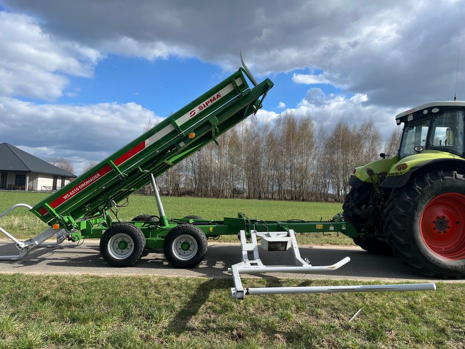 Przyczepa platforma do bel