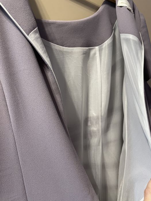 Wrzosowa sukienka wizytowa rozm 52