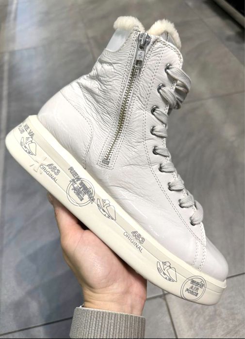 Оригинал! Premiata Edith 6108 Премиата мех зима ботинки кроссовки