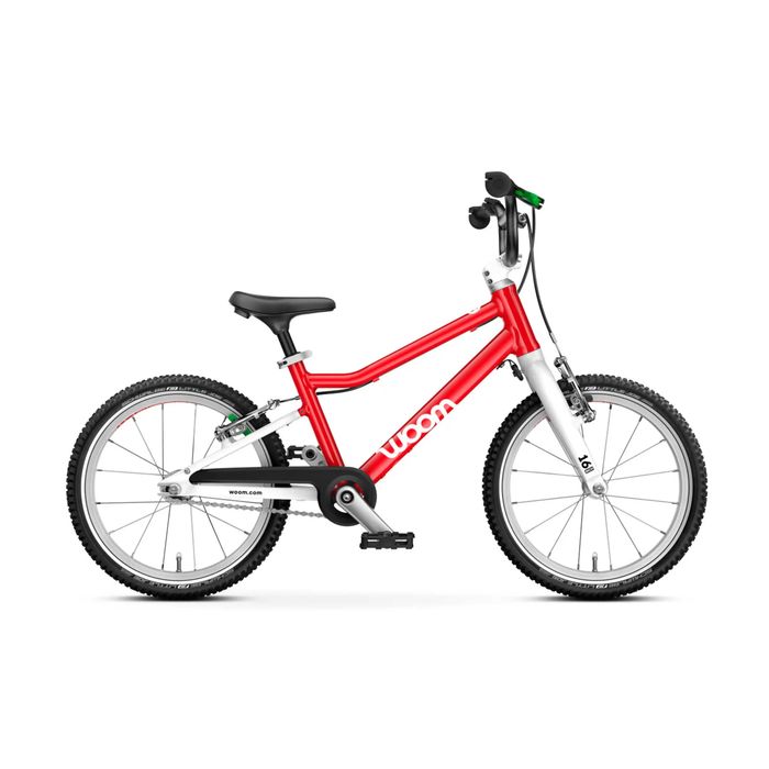 Rower Woom GO 3 16" red - czerwony