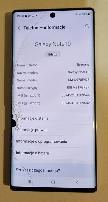 Samsung Galaxy Note 10 8/256 GB