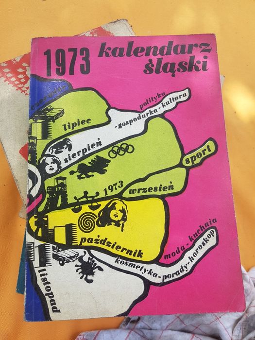 Kalendarz slaski 1973 prl