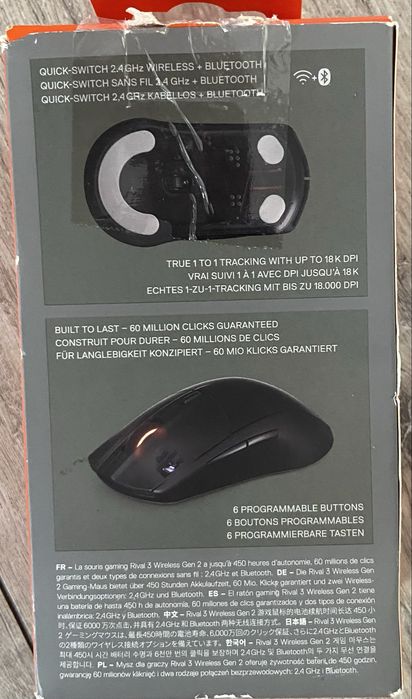Mysz Steelseries Rival 3 Wireless