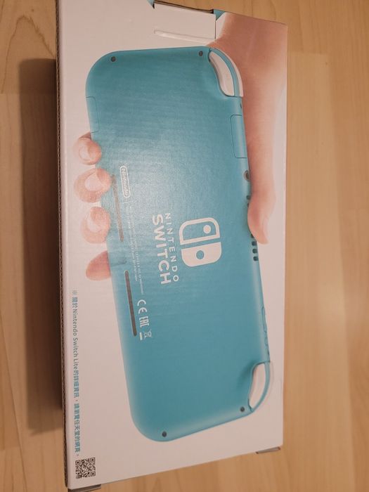 Nintendo switch lite turkusowa
