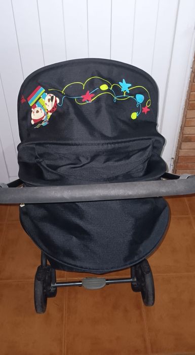 Blue baby stroller in good condition433277955999027201
