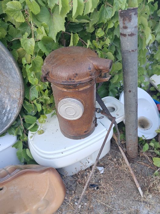 Pulverizador manual antigo