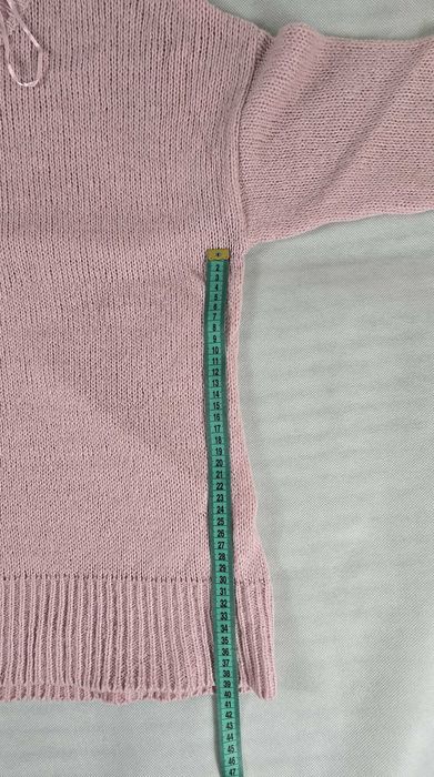 New Look Sweter Jasnoróżowy Size L