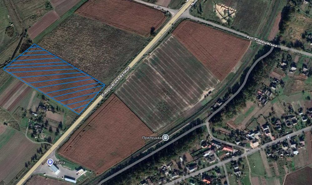 Фасадна земельна ділянка по вул. Ківерцівська, можливість комерції