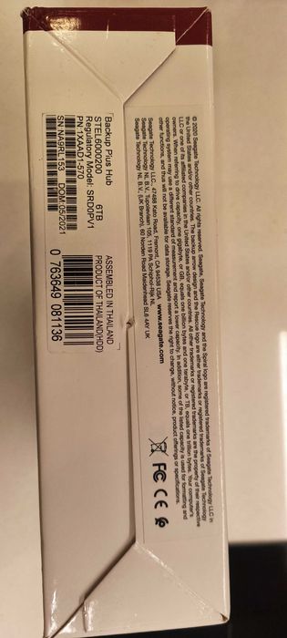 Disco Rígido Seagate Backup Plus Hub 6TB