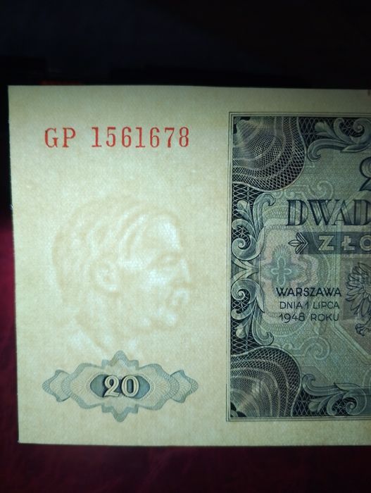 20 zł 1948 2sztuki